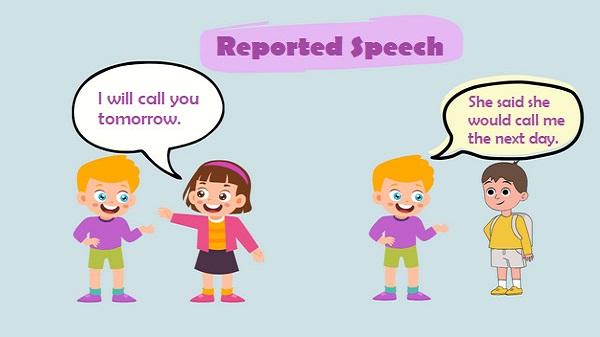 Câu gián tiếp (reported speech)